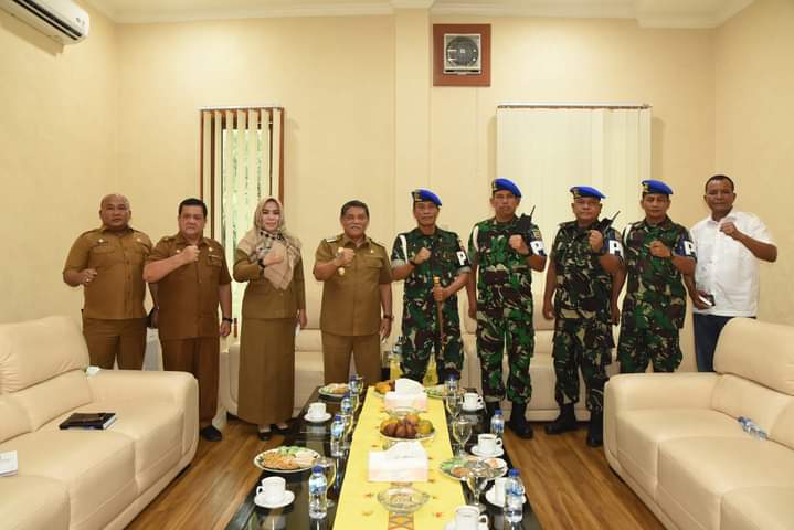 Wakil Bupati Deliserdang Terima Kunker Polisi Militer I /IPematang Siantar
