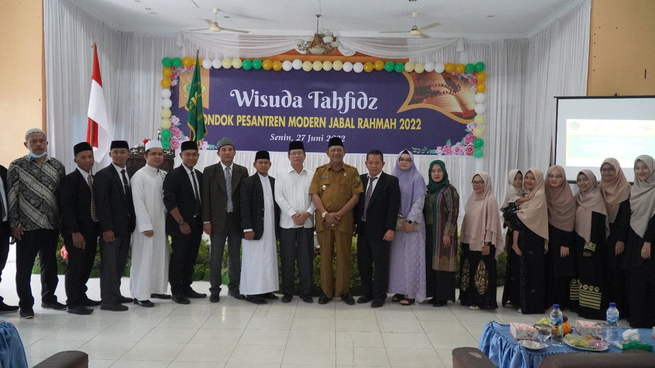 Ponpes Jabal Rahmah Wisuda 53 Tahfiz Quran, Afandin Berterimakasih