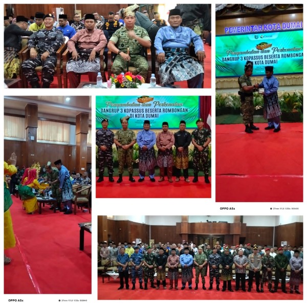 Dumai Sambut Dangrup 3 Kopassus Sinergi untuk Perkuat Pertahanan dan Pembangunan Kota Dumai