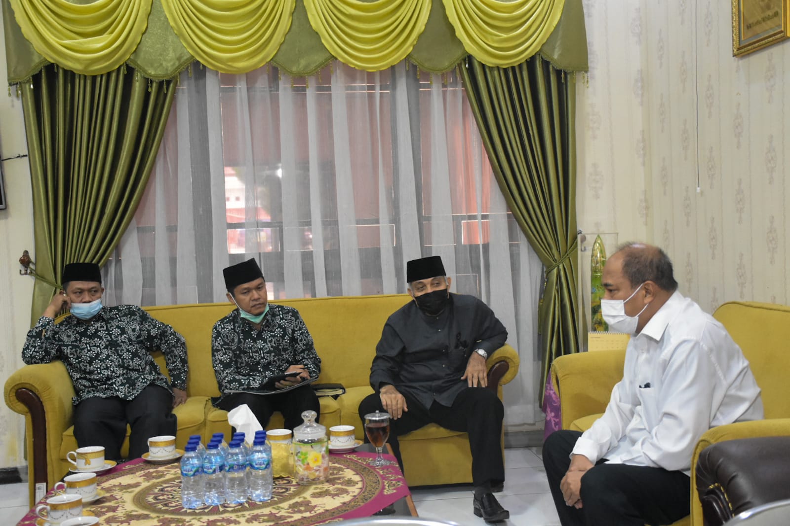 Walikota Tebing Tinggi Terima Audensi, Mui Akan Salurkan Alkes dan Laksanakan Vaksinasi  Pelajar