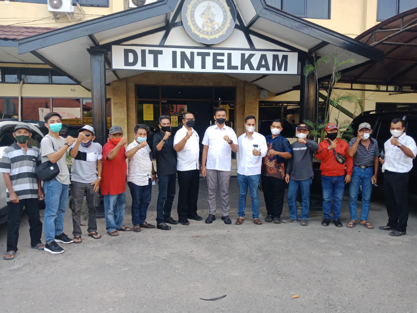 MAPAN Pimda Kalsel Bersama Aliansi Anak Kalimantan Meminta Polri Tahan Edy Mulyadi Dan Kroninya