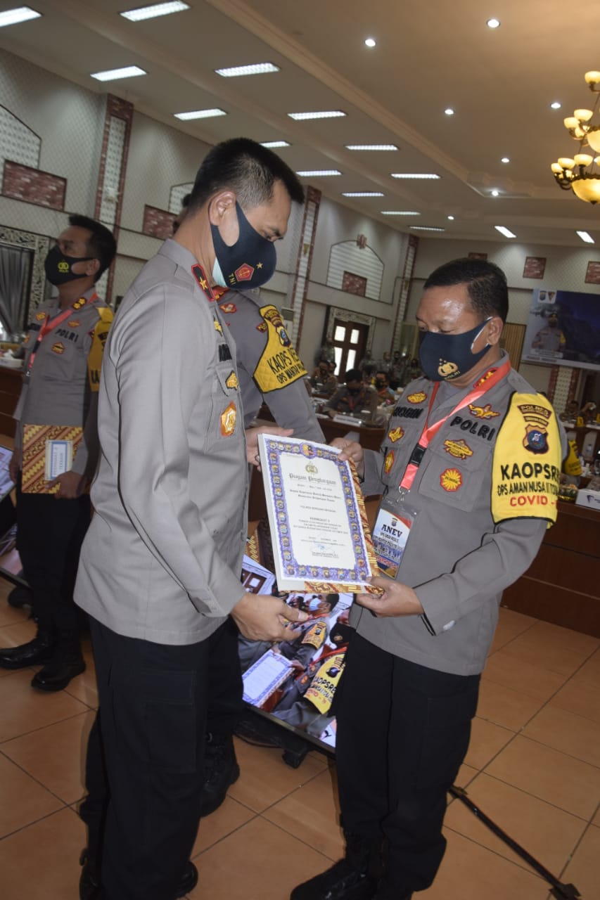 Peringkat V Terbaik Satgasda Nusantara, Kapolres Sergai Raih Penghargaan Kapoldasu 