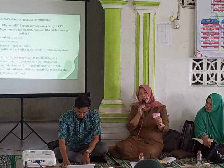 TP- PKK Gandeng Disdukcapil Sosialisasi KIA