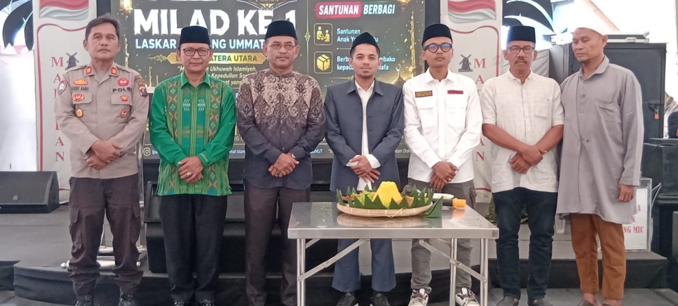 Semarak Milad ke-1 LPUI Sumut di Medan Marelan Square: Pererat Ukhuwah dan Aksi Sosial bagi Sesama