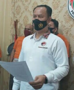 Kasat Narkoba Polres Labuhanbatu sosialisasikan Peraturan tentang penanganan pencandu narkotika.