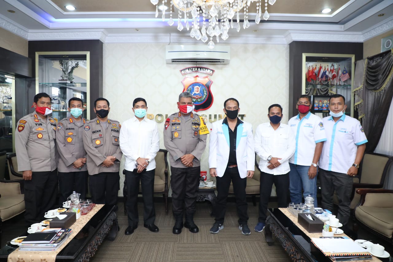 Kapolda Sumut Mengajak Pedagang Turut Bekerjasama Minimalisir Tindak Kejahatan