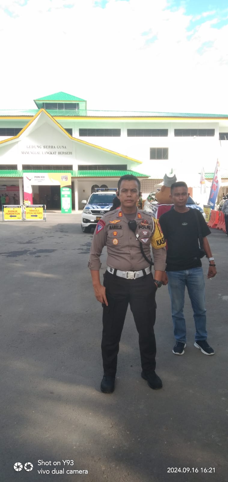 Kawal Hari Pertama PON XXI Aceh Sumut, Maruli ; 