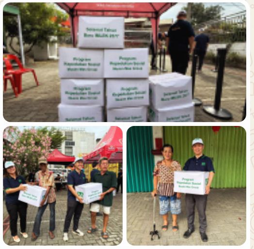 Sambut Imlek 2026, Musim Mas Berbagi Kebahagiaan Bersama Masyarakat Prasejahtera di Sekitar Perusahaan