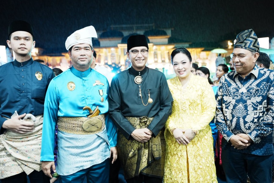 Tengku Sri Maharaja VIII Hadiri Acara Gelar Melayu Serumpun Tahun 2025 Di Istana Maimon