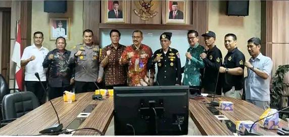 Sekda Kota Dumai, H. Indra Gunawan Pimpin Rapat Koordinasi Persiapan Kegiatan Deklarasi Anti Narkoba