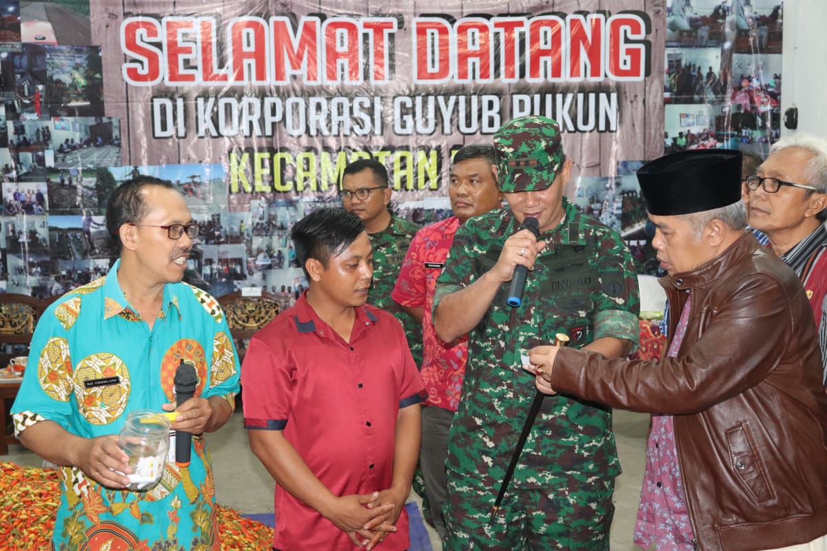 Mudahkan Jual Hasil Panen, Dandim 0709/Kebumen Himbau Petani Cabai
