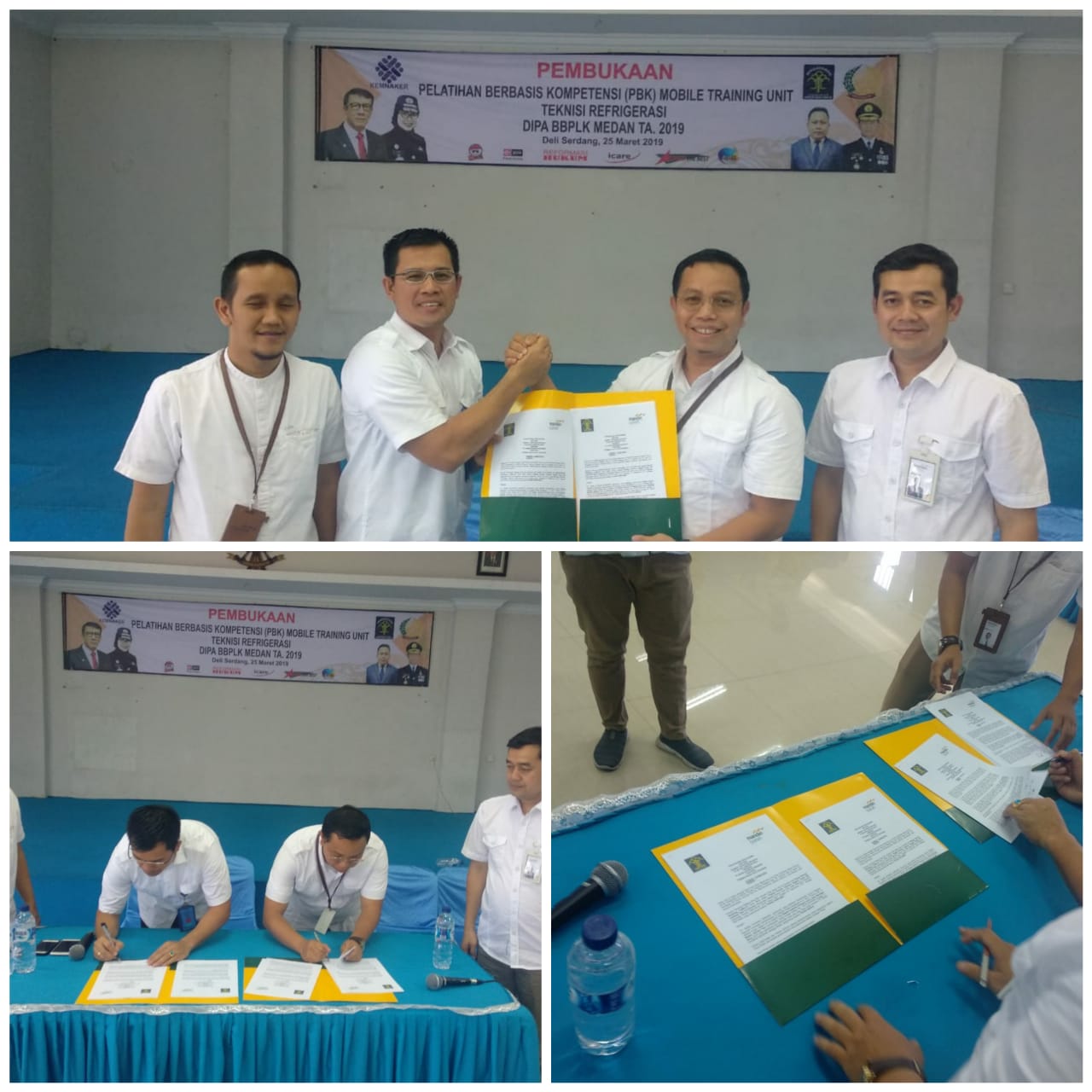 Rutan Kls ll B Labuhan Deli MoU Mandiri Syariah Program CSR Kepada WBP