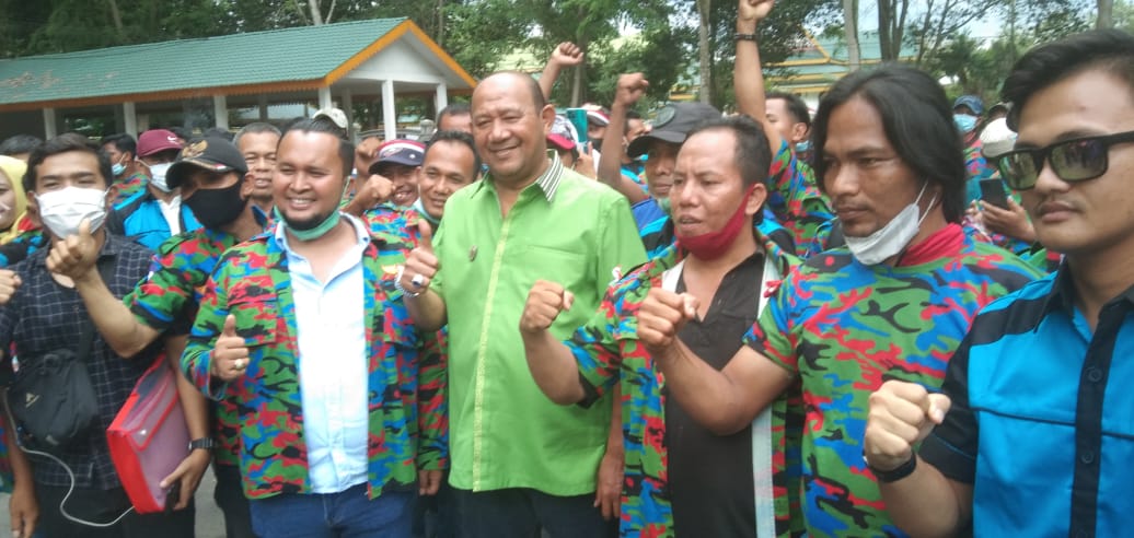 Sejarahta Sembiring Minta Plt. Bupati Mencatat kembali Serikat Buruh F.SPTI-K.SPSI Kab. Langkat