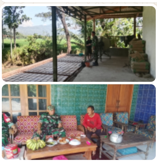 Humanis!! Babinsa Koramil Jatiroto Perkuat Kedekatan TNI dan Warga Wonogiri