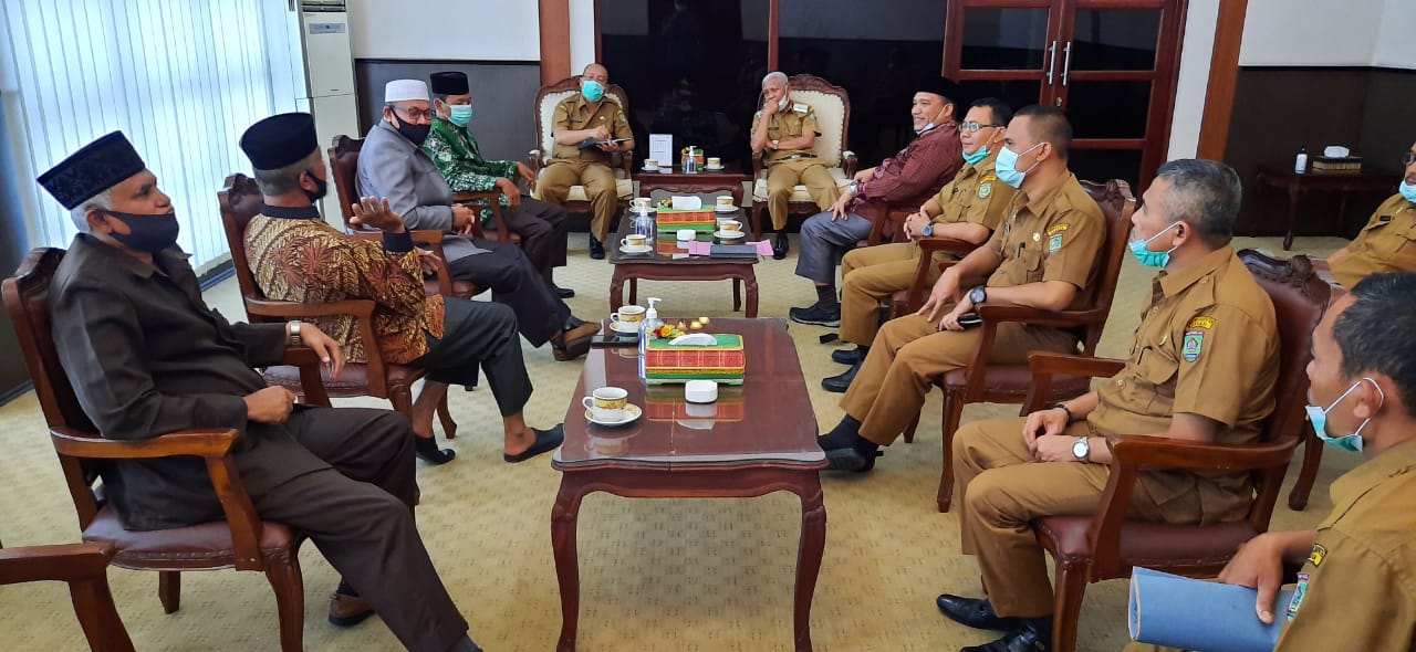 Bupati Asahan Terima Audensi Pentolan Ormas Islam