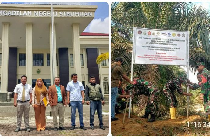 Kantor Hukum Bintang Keadilan Prapidkan Polres Padanglawas Mentersangkakan Warga Ambil Sawit Di Lahan Berstatus Quo