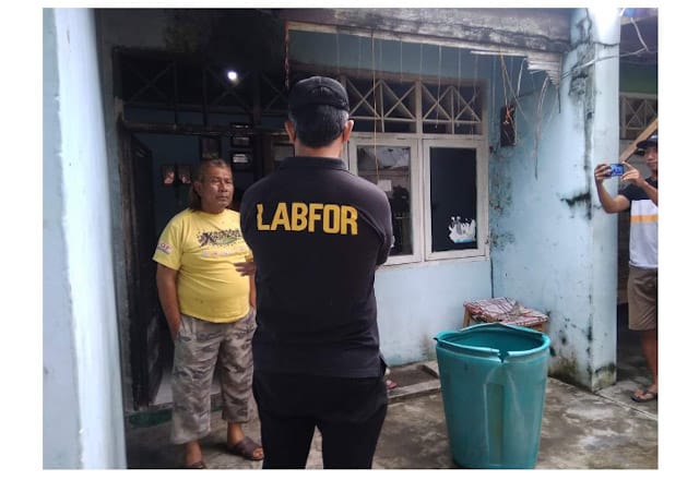 Diduga Akibat Pemberitaan Judi Togel Di Binjai,Rumah Orangtua Wartawan Di Bakar OTK