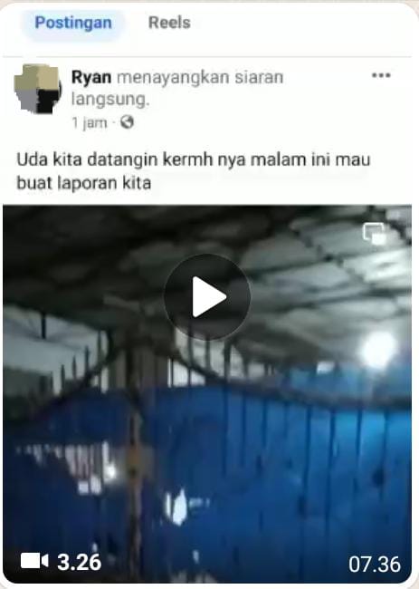 Posting Vidio Melabrak dan Memaki Didepan Rumah Warga,  Pasutri Terancam Dipolisikan