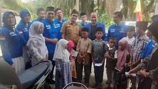 Dalam Rangka Hut Partai PAN Ke-24 DPD Kab.Deli Serdang Ngadakan Bhakti Sosial