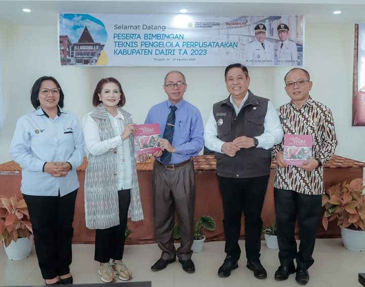 Bupati Dairi: Perpustakaan Raja Naga Jambe Jadi Loncatan Baru Dunia Literasi di Dairi