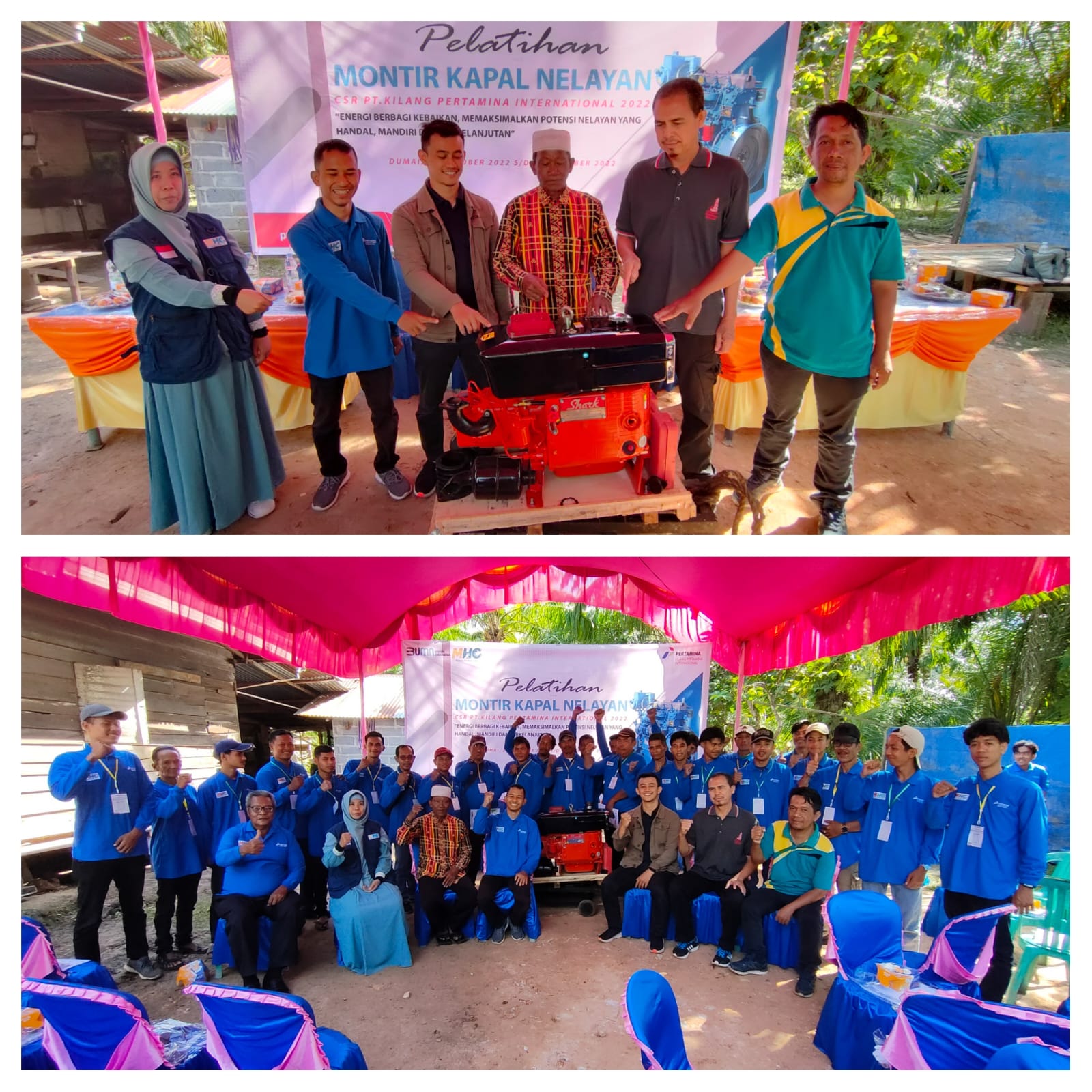 PT KPI RU II Dumai Gelar Pelatihan Montir Kapal dengan Menggandeng LAZ Madani Human Care Kota Dumai