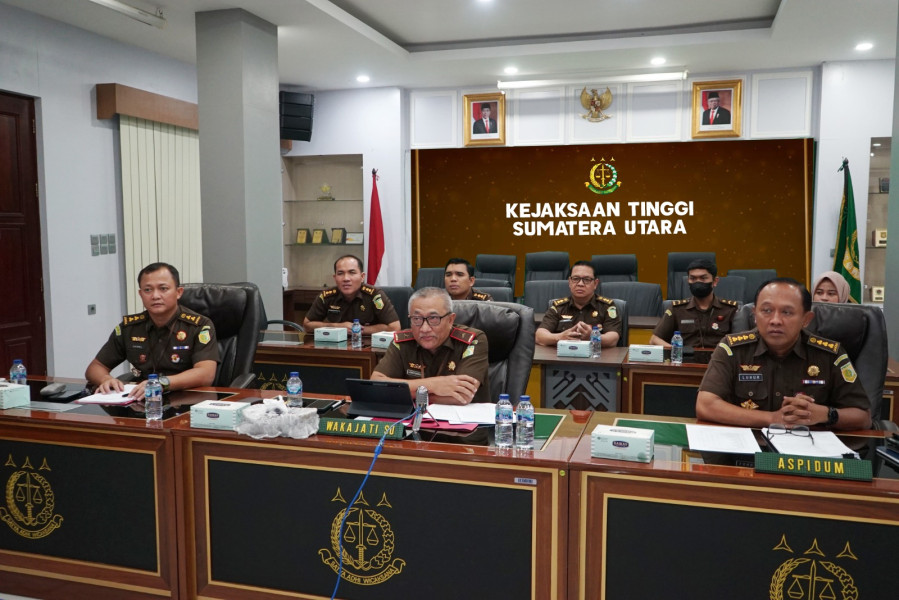 Kejati Sumut kembali Hentikan Penuntutan 4 Perkara dengan Cara Humanis