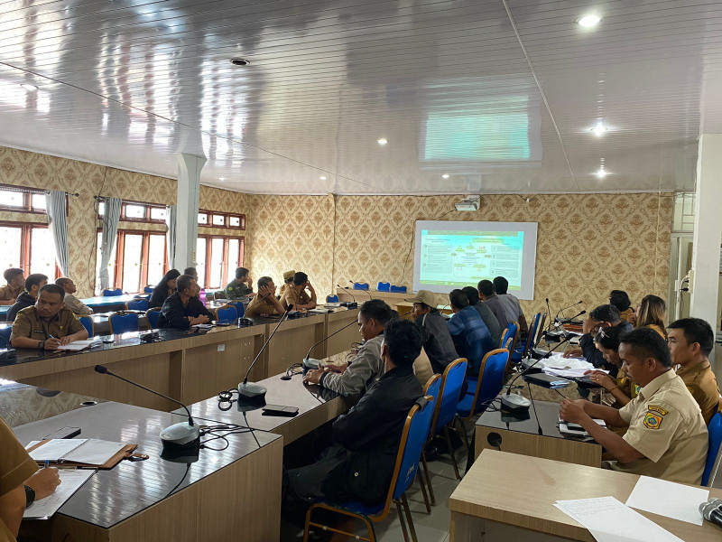 Sekda Pakpak Bharat Membuka Sosialisasi Hortikultura In Dryland Areas project