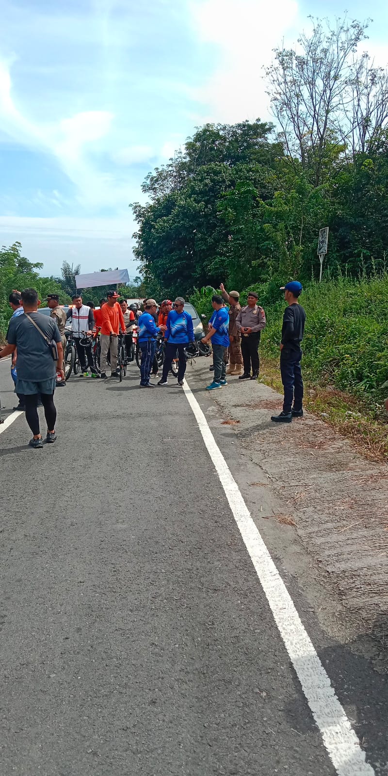 Pemkab Gowes di Kawasan Hutan Desa Suka Makmur, Masyarakat Setempat Tuntut Berantas Mafia Tanah