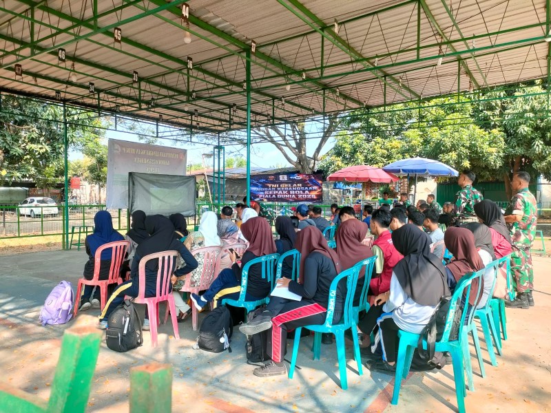 Piala Dunia Jadi Magnet Kebersamaan, TNI dan Warga Sragen Larut dalam Semangat Persaudaraan