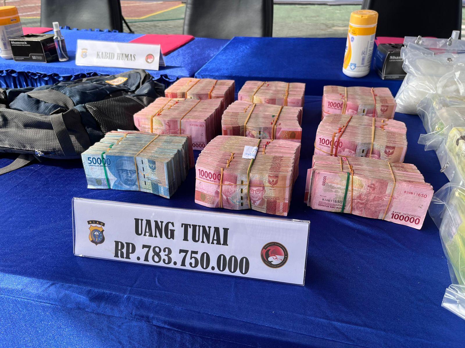 TPPU Kasus Narkoba,Polda Riau Sita BB 3.2 Milyar dari 2 Gembong Narkoba