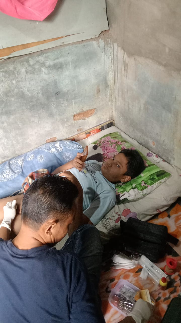 Forwaka Sumut Bantu Sunat Rasulkan Anak Yatim di Pangkalan Brandan, Irfandi : Membantu Tak Mesti Menunggu Ada