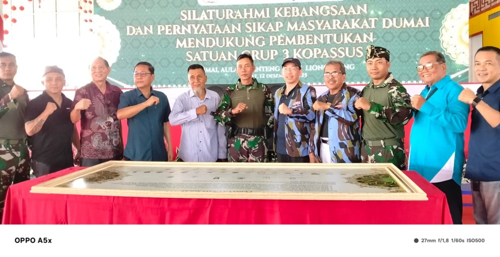 Jelang Hari H, Ketua IPK Dumai Patrik Tatang Tandatangan Piagam Pernyataan dan Ikuti Gladi