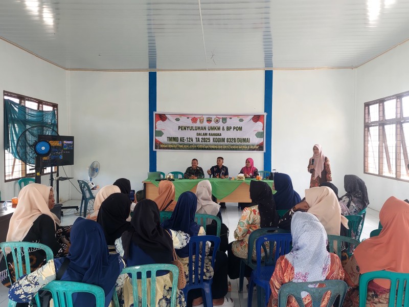 TMMD Ke-124 Kodim 0320 Dumai Fokus Pembangunan Infrastruktur Fisik