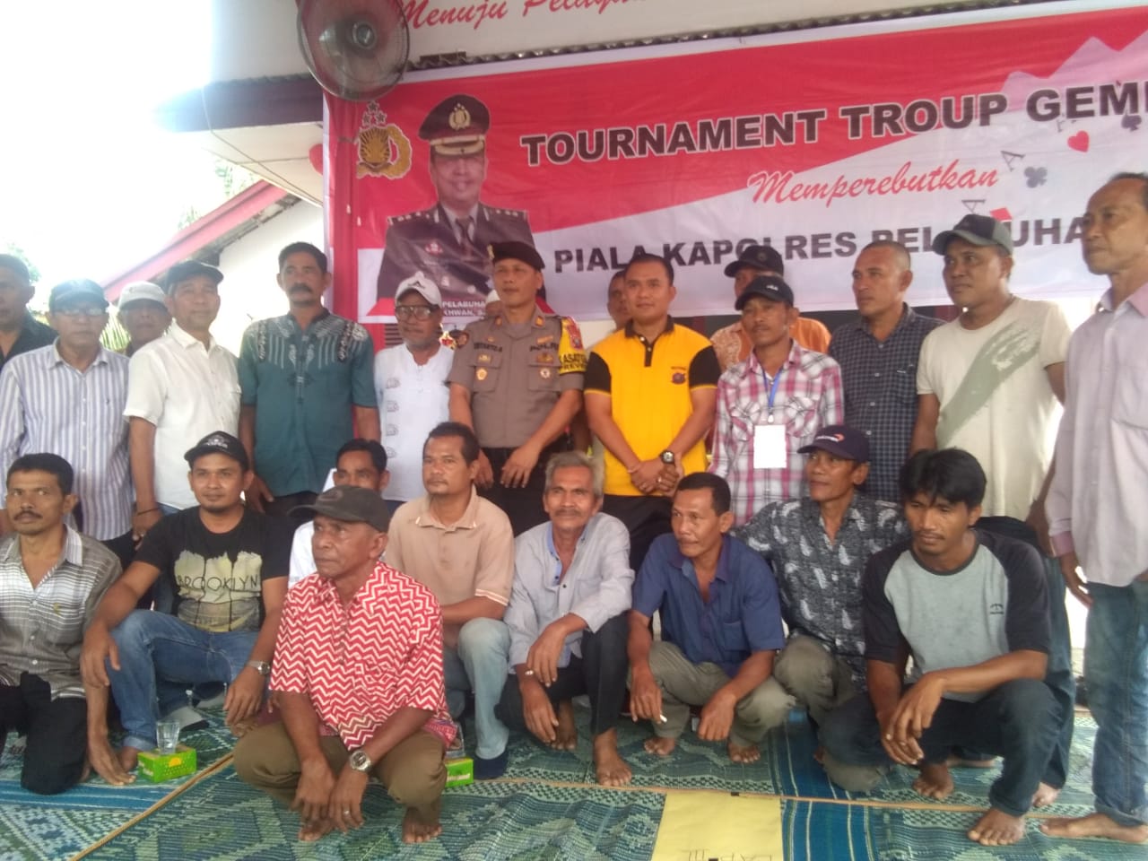 Polres Pelabuhan Belawan Buka Tournament Troup di Rumah Singgah Sahabat Polri Belawan