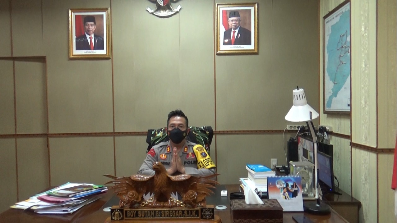 Kapolres Pematangsiantar Himbau Masyarakat agar Tidak Bepergian Ke Medan