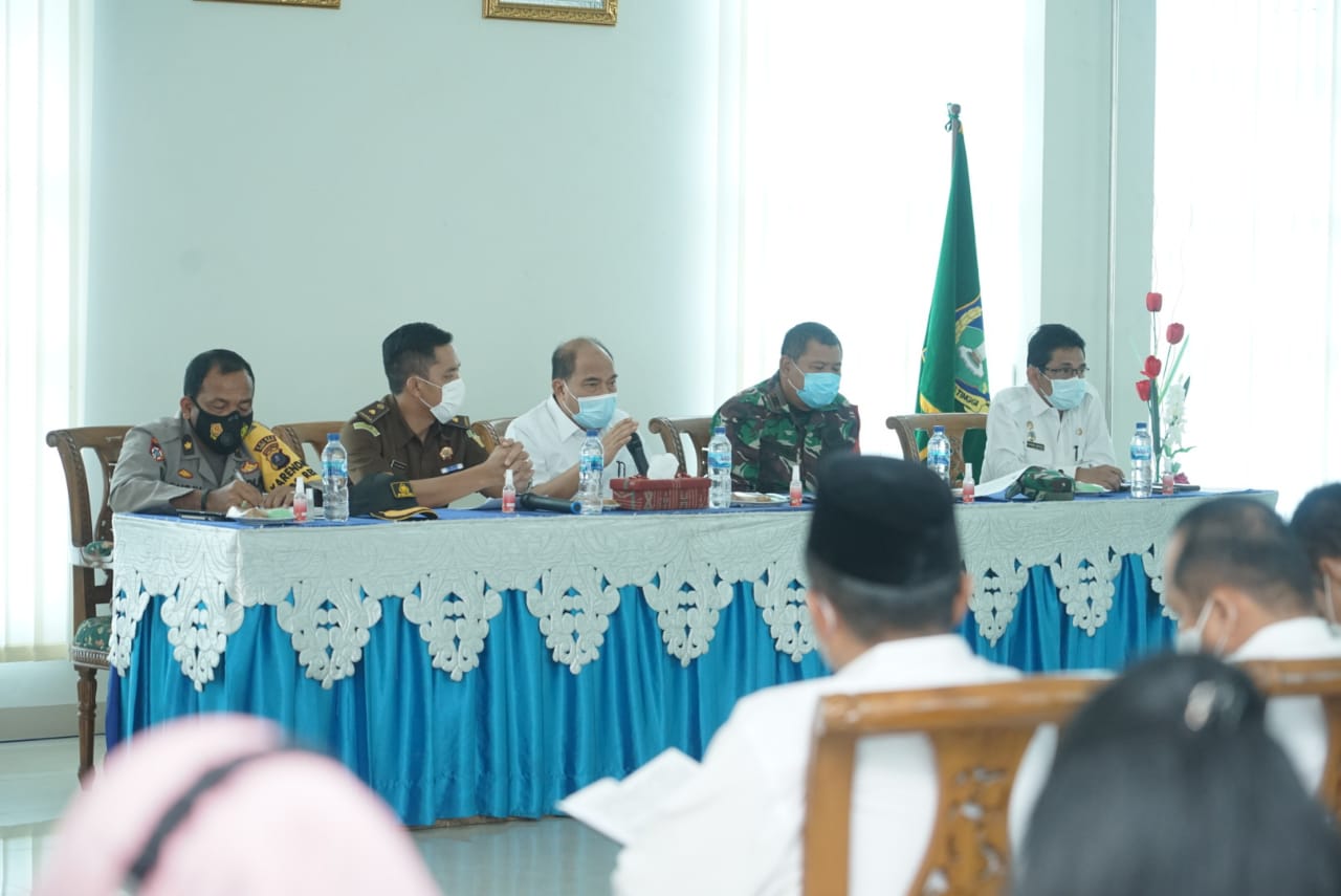 Walikota Tebing -tinggi Pimpin Rapat Evaluasi Penanganan Covid-19