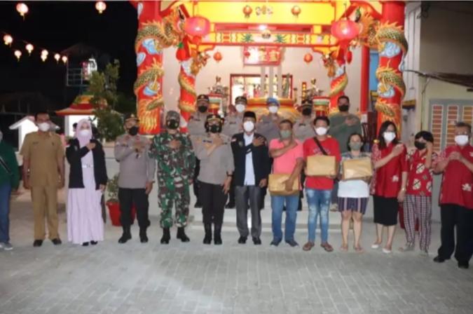 Polresta Deli Serdang Gelar Patroli Skala Besar Ciptakan Rasa Aman Jelang Perayaan Hari Raya Imlek