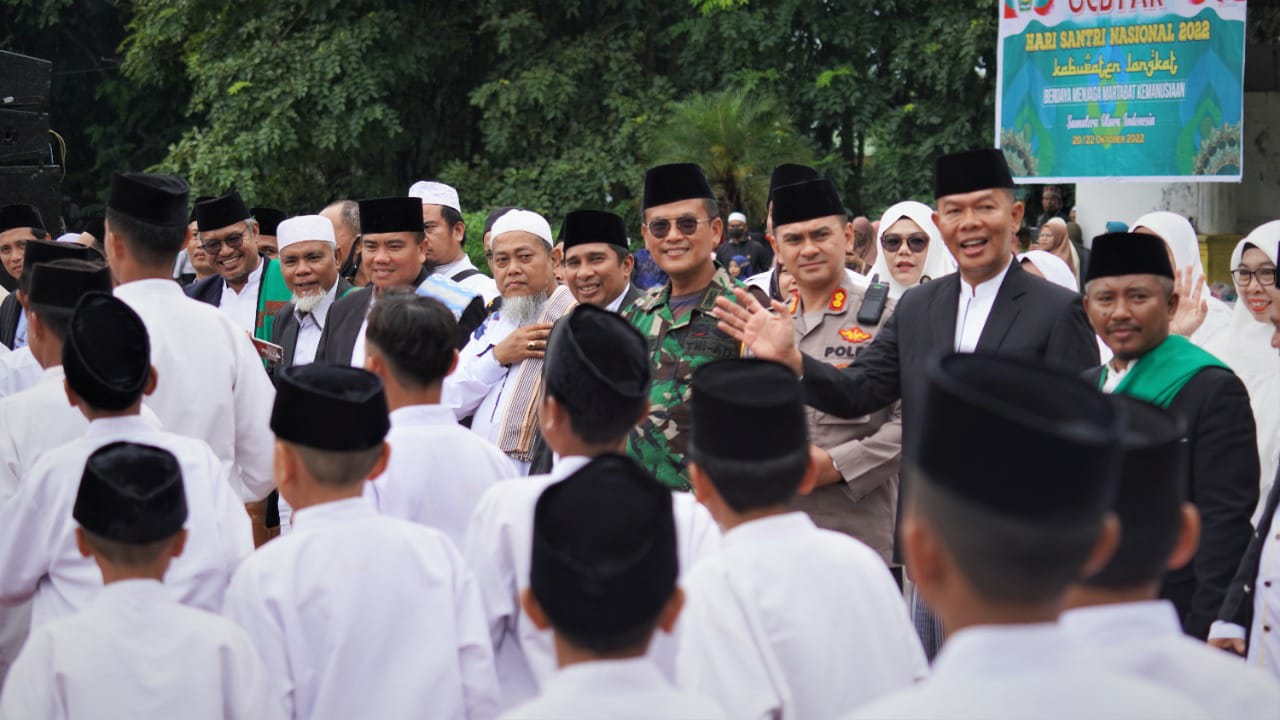 Peringati Hari Santri, Plt Bupati Langkat: Santri Selalu Aktif pada Perjuangan Kemerdekaan