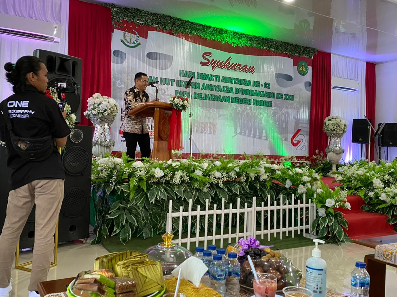 Kapolres Deiyai Hadiri HUT Hari Bhakti ADHYAKSA dan HUT Dharmakarini ke XXll