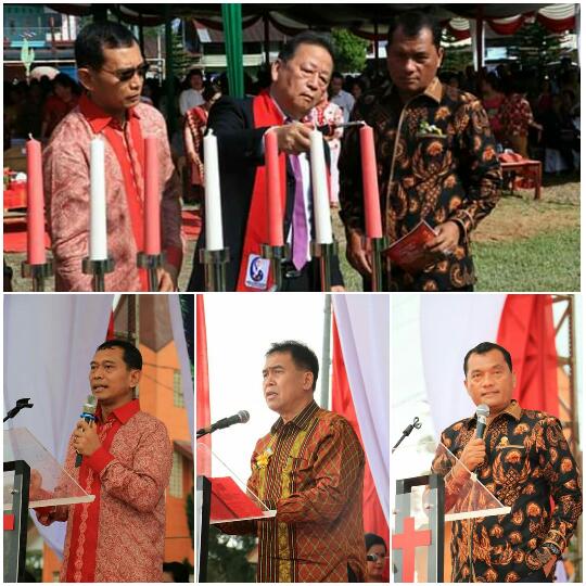 Perayaan Natal Pemkab Simalungun Bersama Masyarakat di Kecamatan Sidamanik