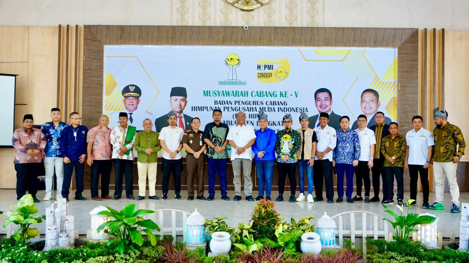 Thomas Saputra Terpilih Pimpin HIPMI Langkat, Ini Pesan Afandin