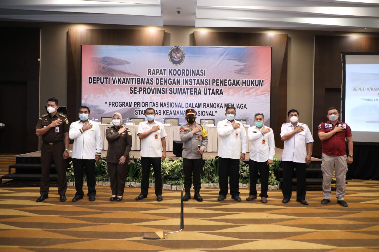 Kapolda Sumut Gelar Rakor Jaga Stabilitas Keamanan Nasional