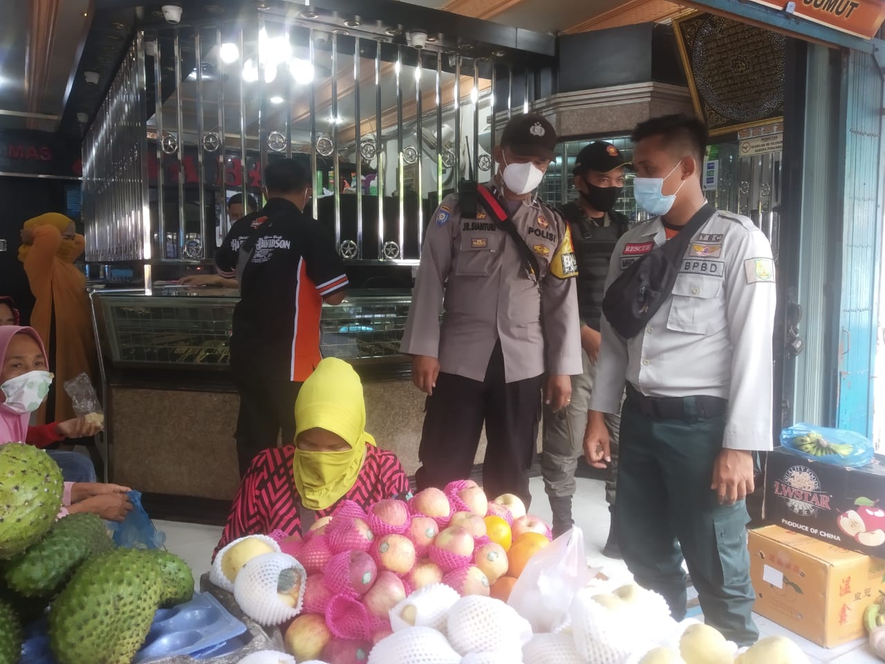 Polsek Medan Area Laksanakan Ops Yustisi Covid-19