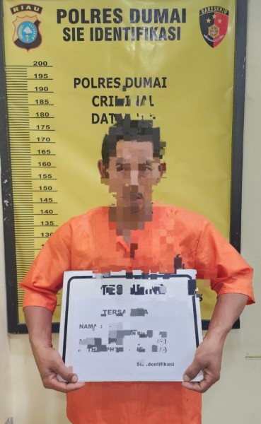 Polsek Sungai Sembilan Mengamankan Seorang Pria Berinisial H