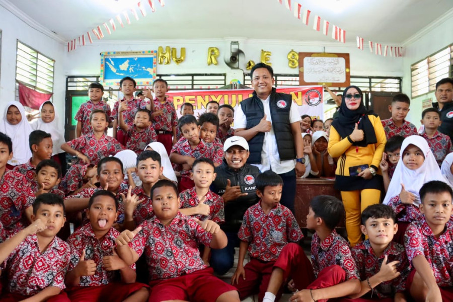 Sat Narkoba Polres Pelabuhan Belawan Beri Penyuluhan Bahaya Narkoba kepada Murid SD