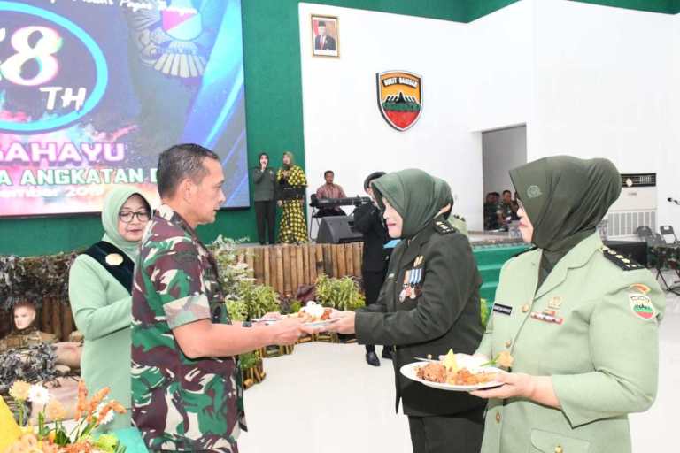 Pangdam I/BB Beri Ucapan Selamat Dalam HUT  KOWAD Ke - 58.