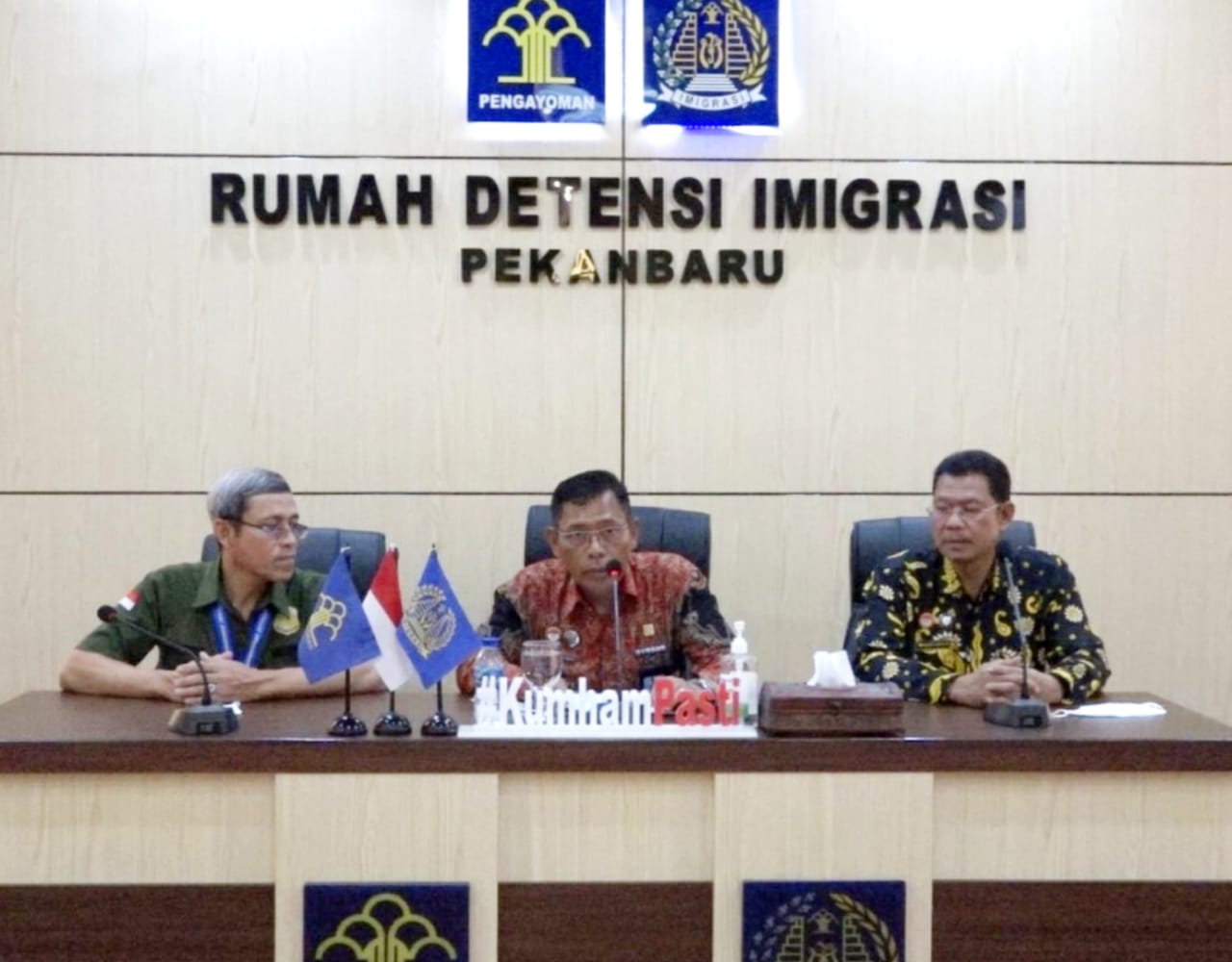 75 WARGA NEGARA BANGLADESH DIAMANKAN DI RUDENIM PEKANBARU KARENA MELANGGAR ATURAN KEIMIGRASIAN