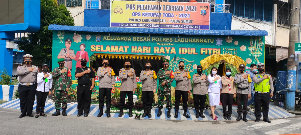 Pamatwil, Kabidkum Polda Sumut Cek Perbatasan Sumut-Riau