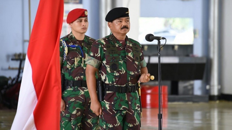 Panglima Mutasi 49 Perwira Tinggi TNI