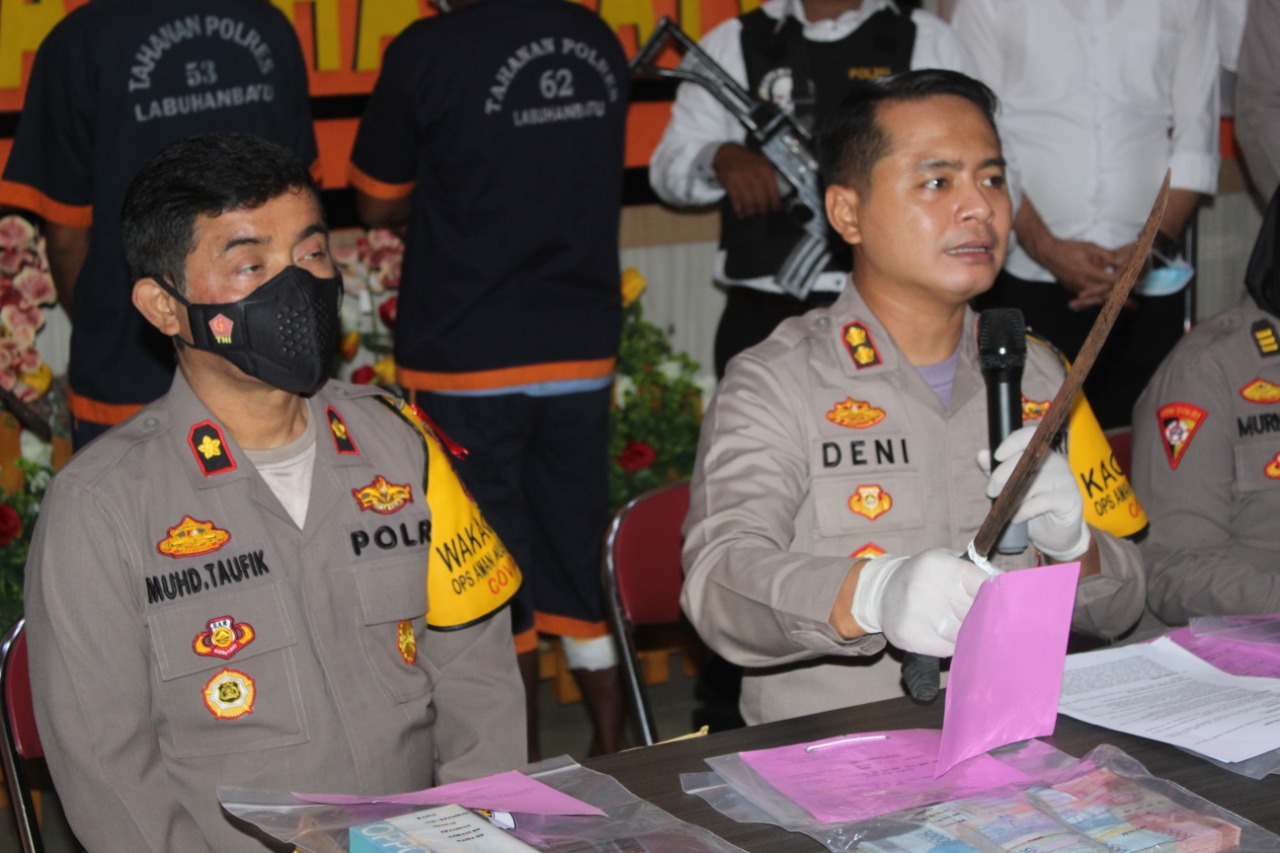 Polisi Tembak Perampok Gudang Distribusi Barang Di Labuhanbatu 